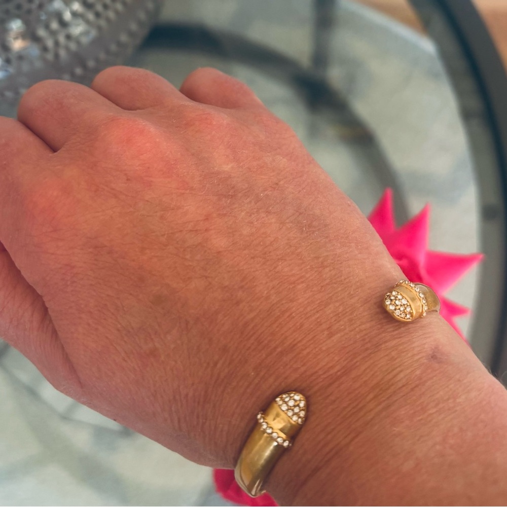 Stella & Dot Gold Cuff Bracelet